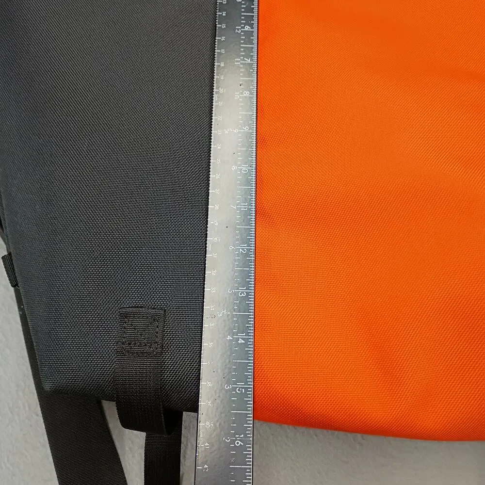 Timbuk2 Messenger Bag Black Orange Large Laptop Commuter Crossbody NWT travel